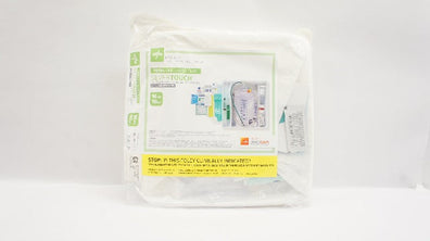 Medline URO170516SQ Silvertouch 1-Layer Foley Cath. Tray / Urine Meter 16Fr (x)